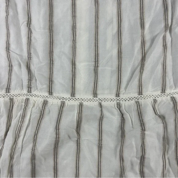 Fever Cream and Brown Striped Long Sleeve Top - Picture 11 of 12